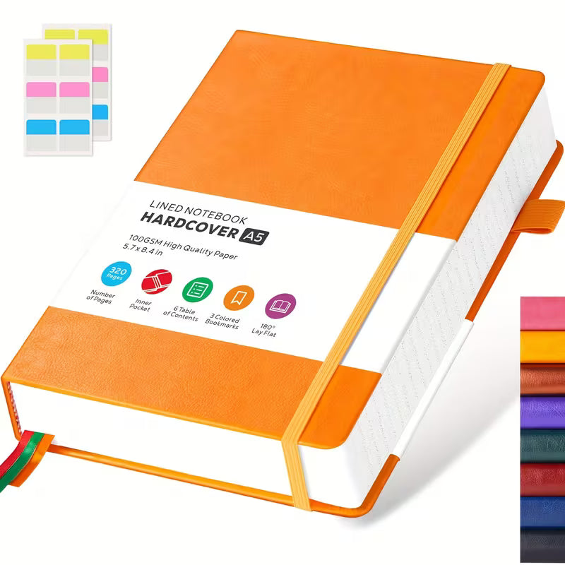 Hochwertiges Notizbuch A5 liniert