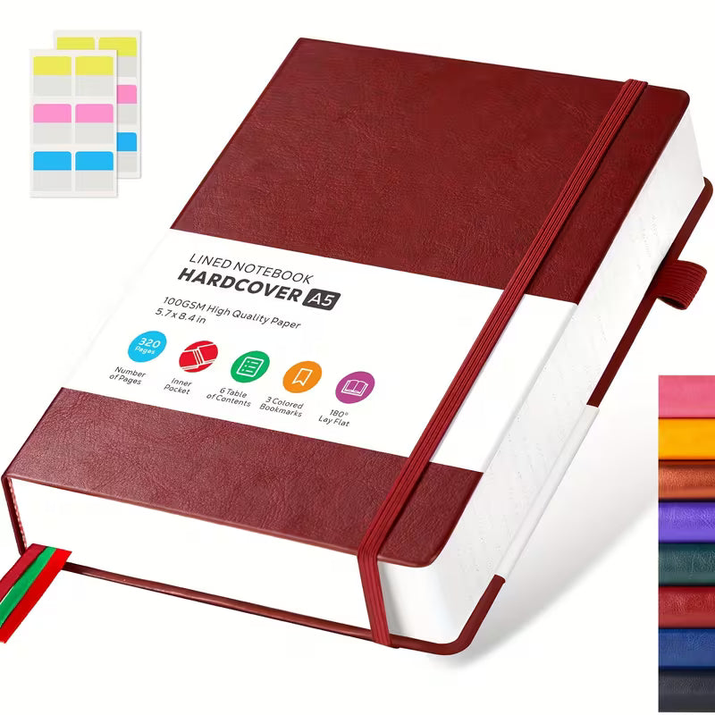 Hochwertiges Notizbuch A5 liniert